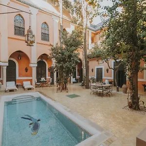 Riad Le Perroquet Bleu & Spa Marockansk riad